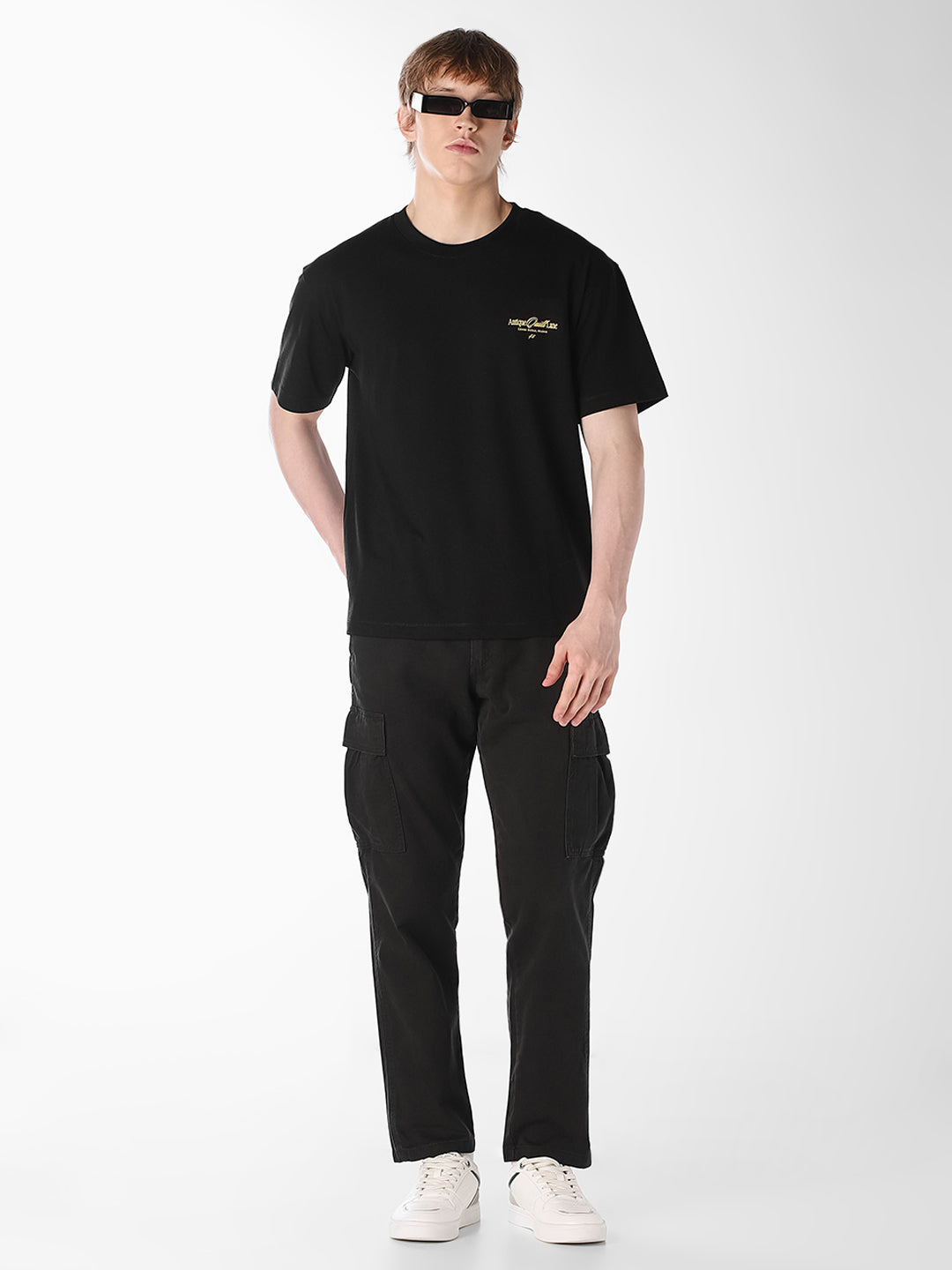 Black Printed T-shirt