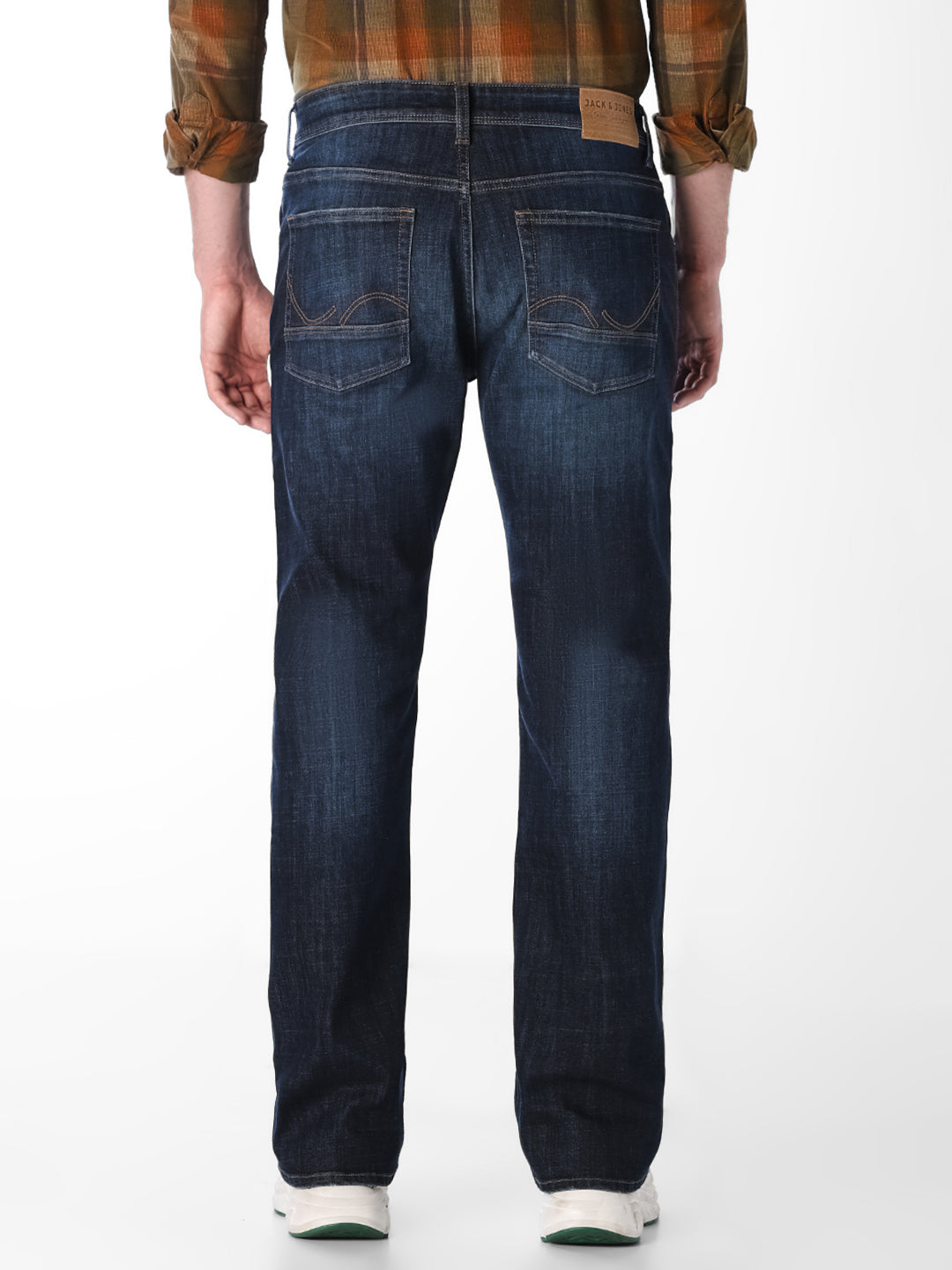 Dark Blue Cliff Bootcut Jeans