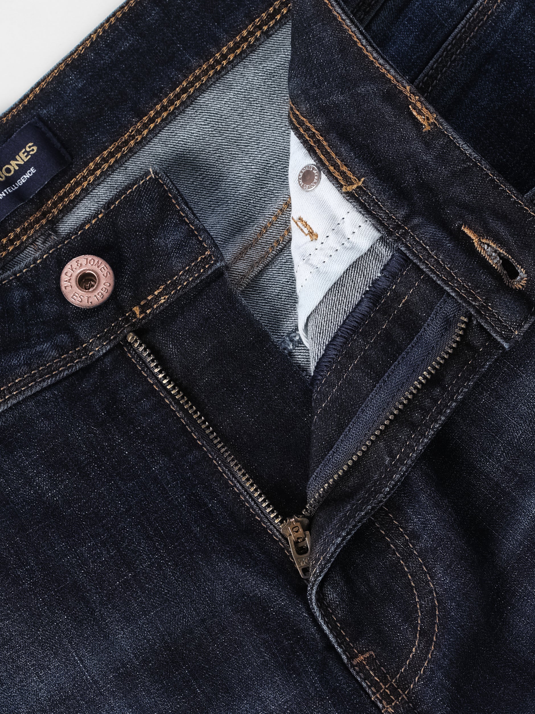 Dark Blue Cliff Bootcut Jeans