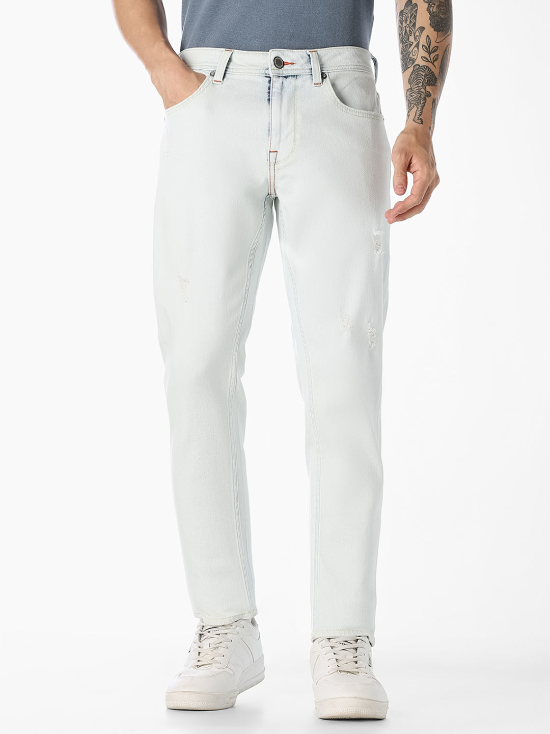 Light Blue Glenn Slim Fit Jeans