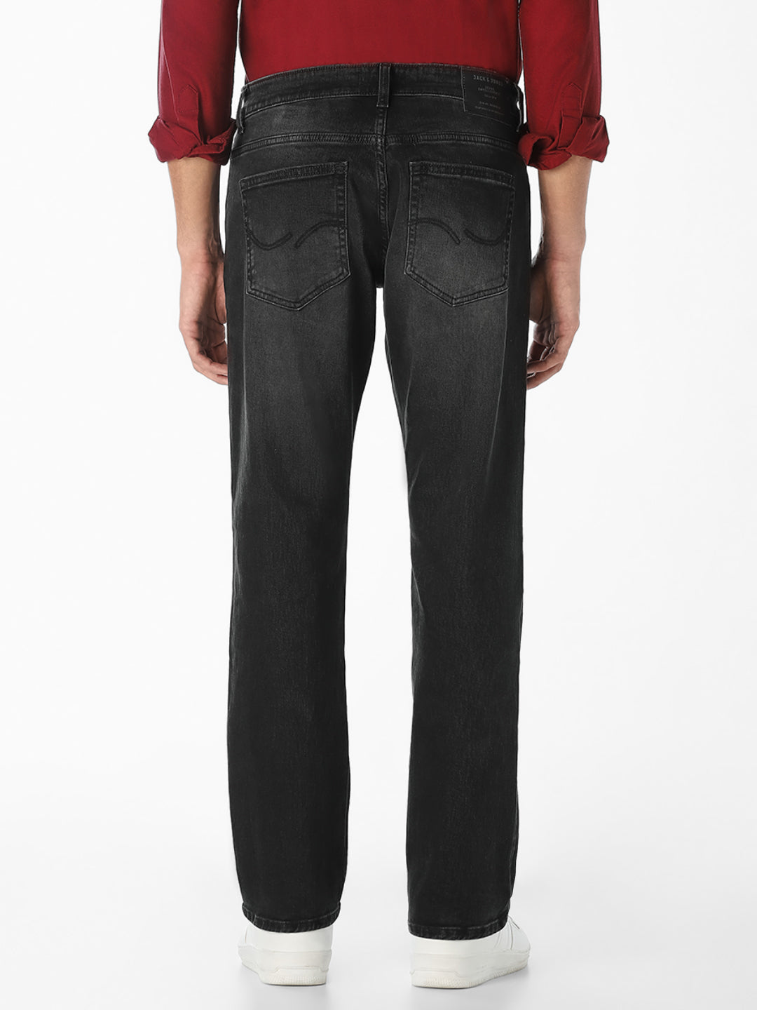 Black Clark Regular Fit Jeans