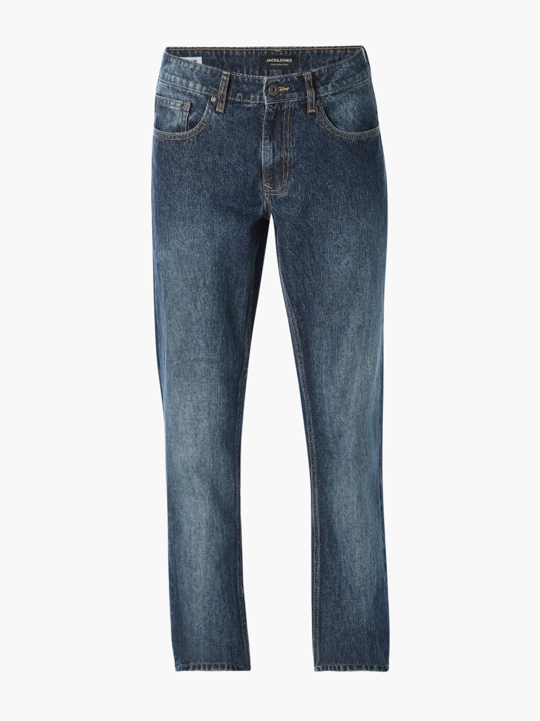 Blue Washed Regular Fit Jeans