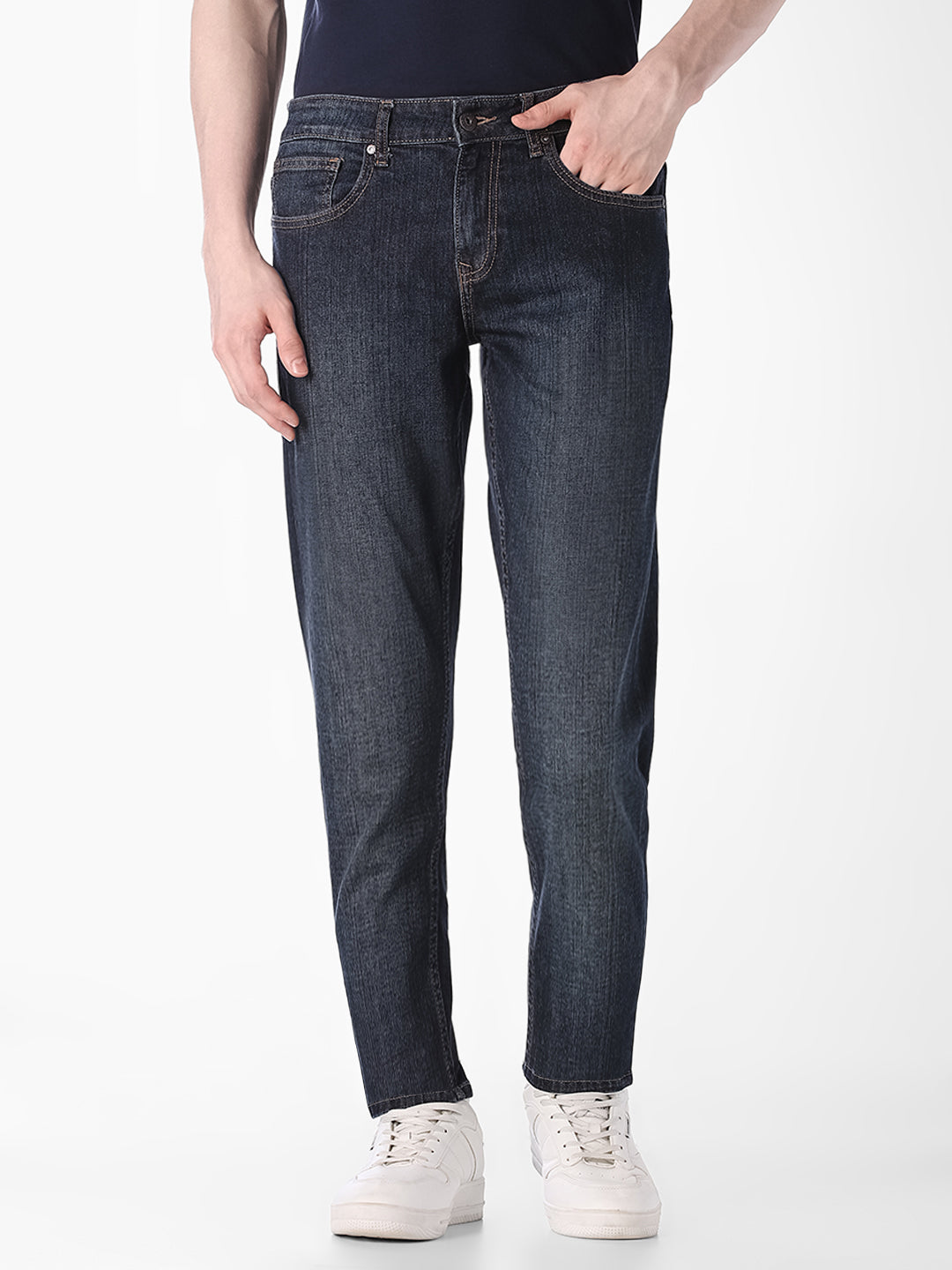 Dark Blue Glenn Slim Fit Jeans