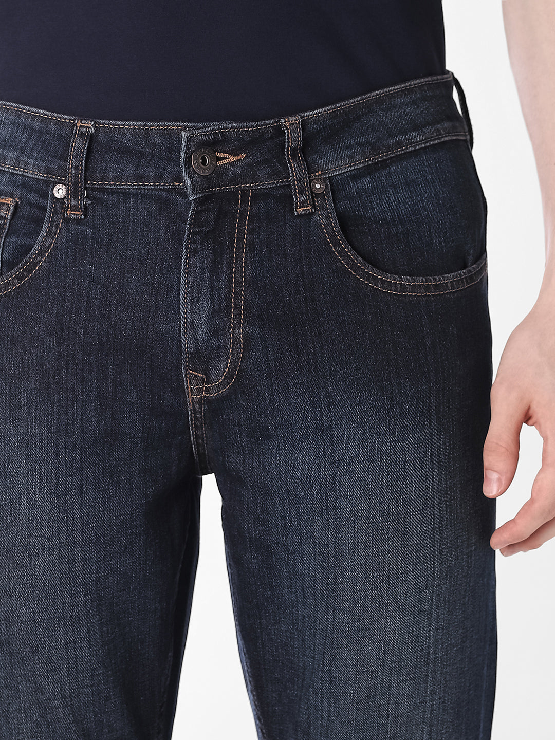 Dark Blue Glenn Slim Fit Jeans