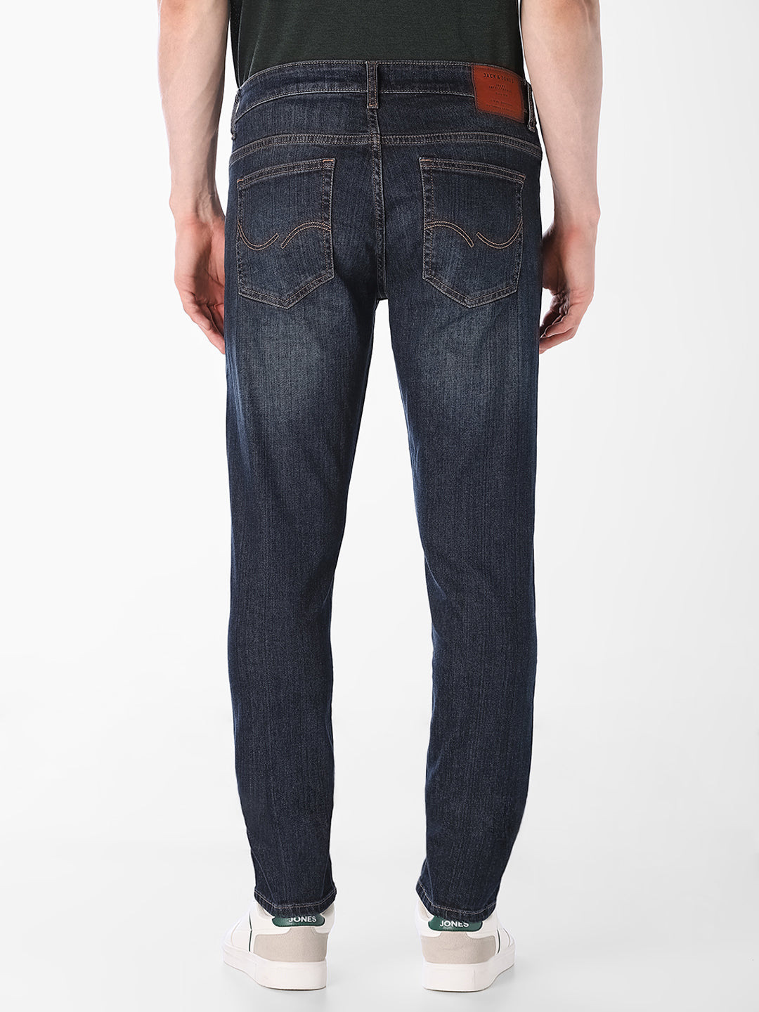 Dark Blue Wash Slim Fit Jeans