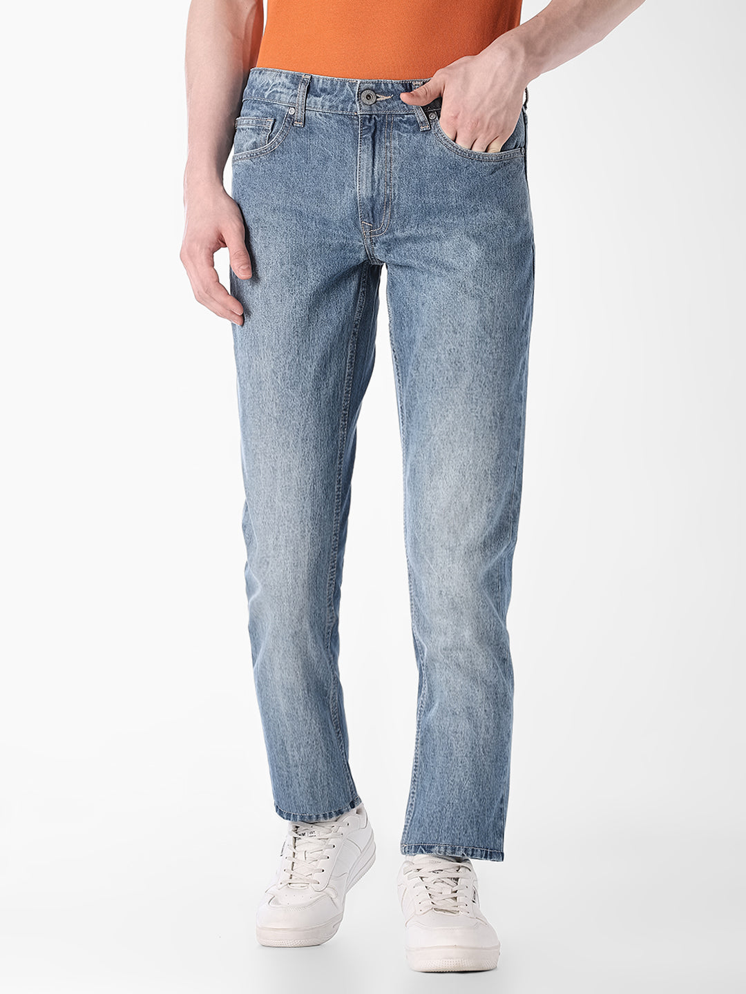 Light Blue Clark Regular Fit Jeans