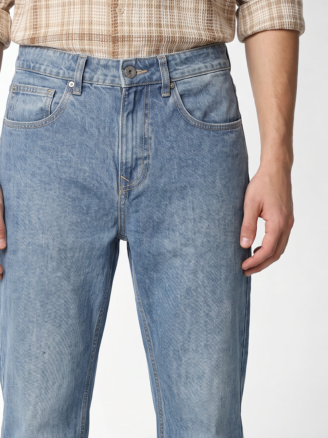 Light Blue Cliff Bootcut Jeans