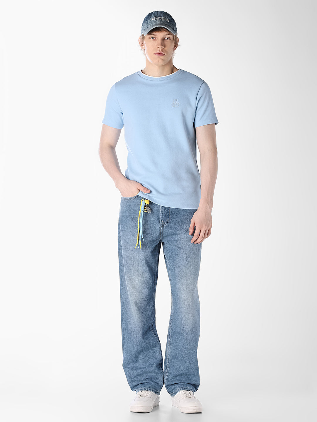 Light Blue Loose Fit Jeans