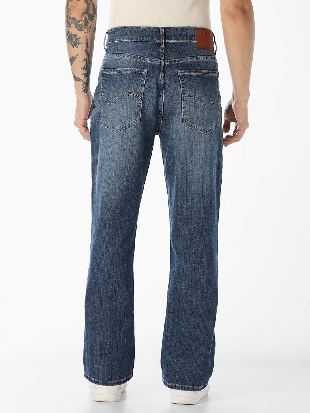 Blue 5 Pocket Cliff Bootcut Jeans