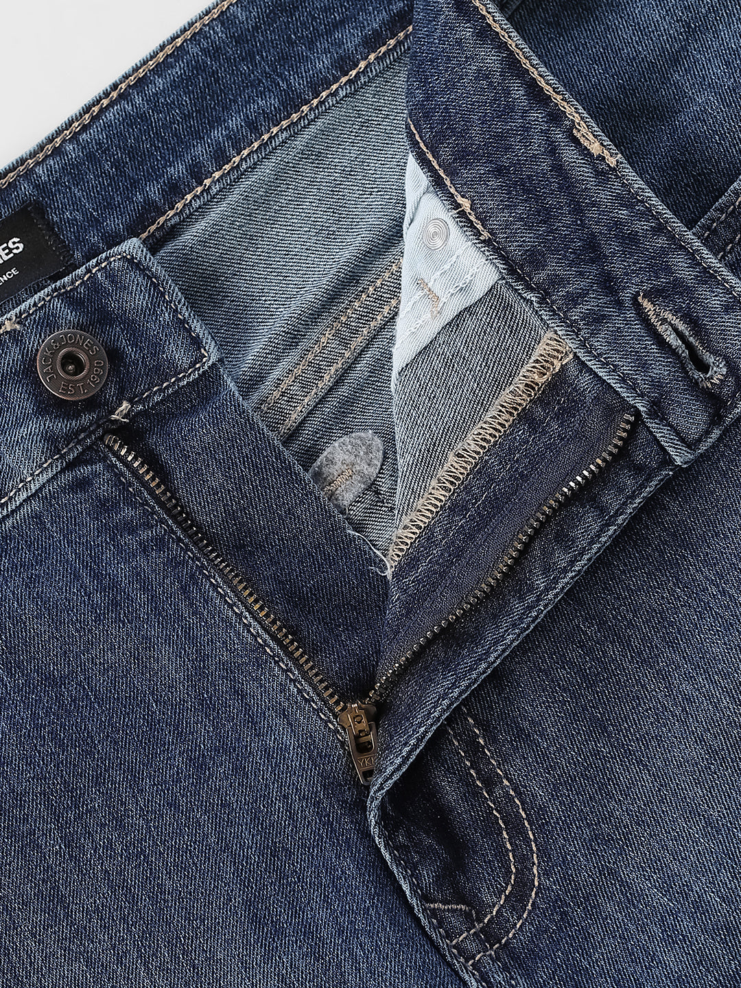 Dark Blue Dario Loose Fit Jeans