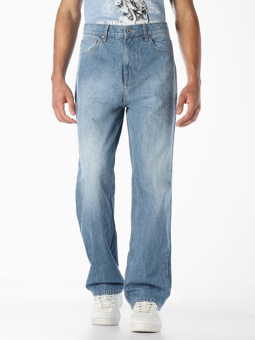 Light Blue Dario Loose Fit Jeans