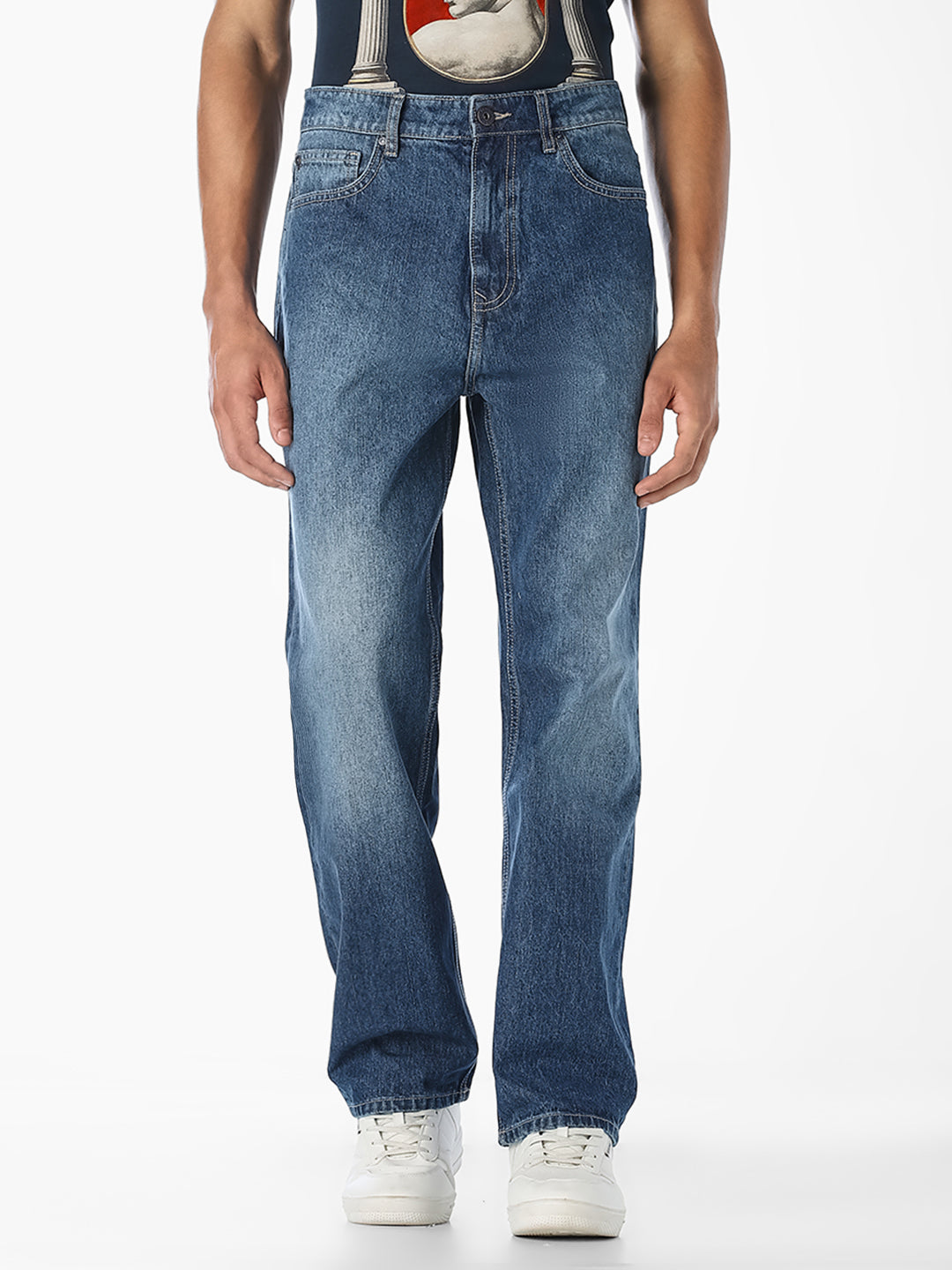 Blue Dario Loose Fit Jeans