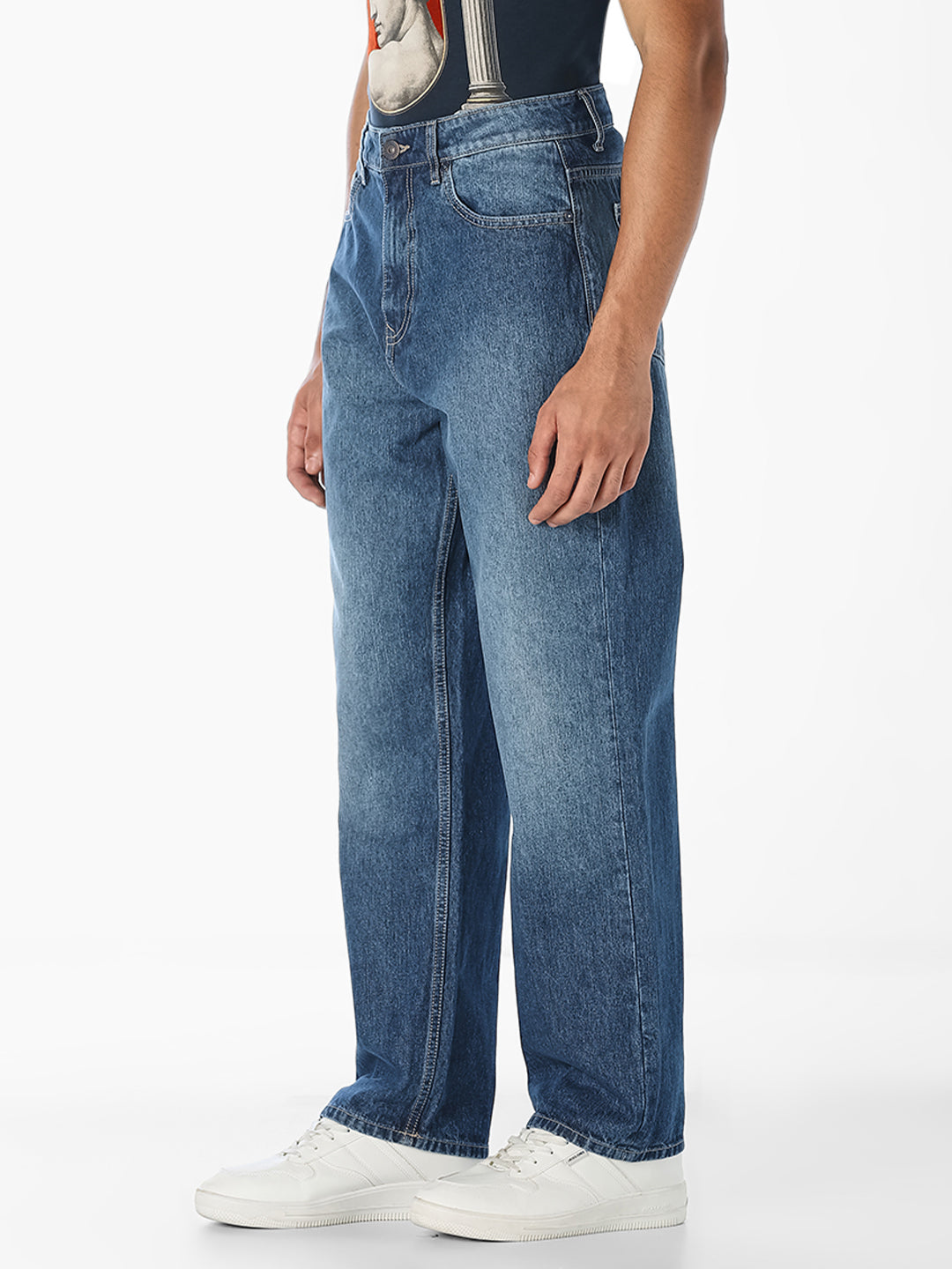 Blue Dario Loose Fit Jeans
