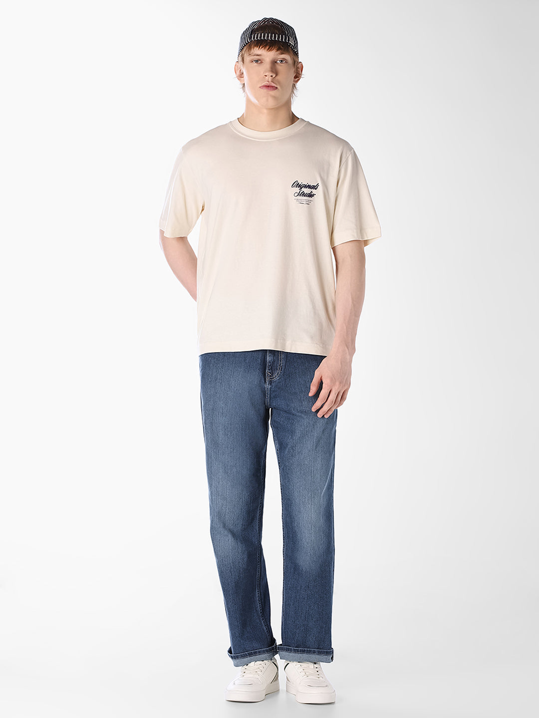 Blue DARIO Loose Fit Jeans