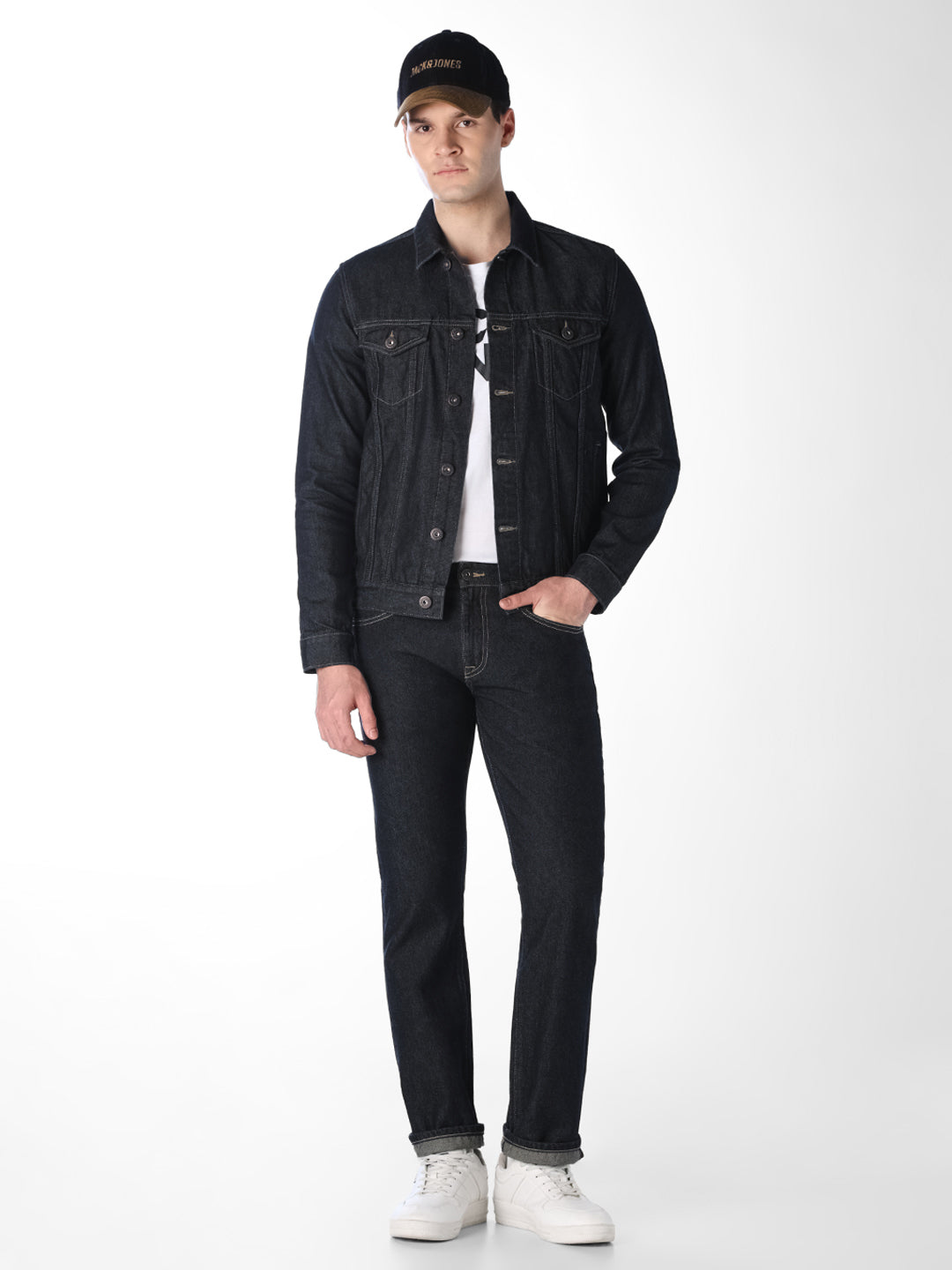 Dark Blue Selvedge Denim Jacket