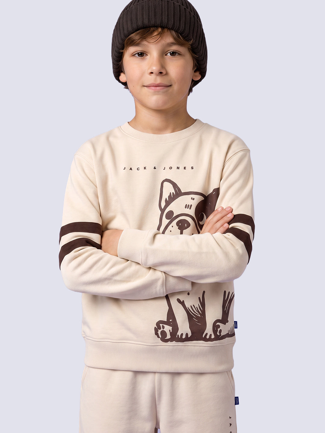 Boys Printed Cotton Sweatshirt