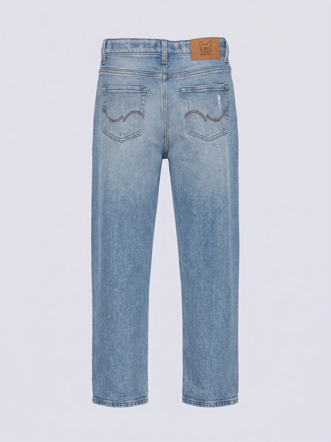 Boys Light Blue Distressed Jeans