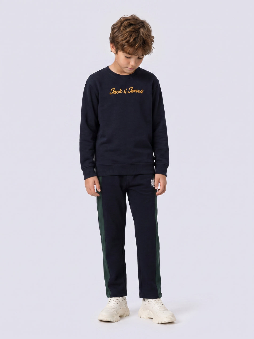 Boys Printed Cotton Sweatpants