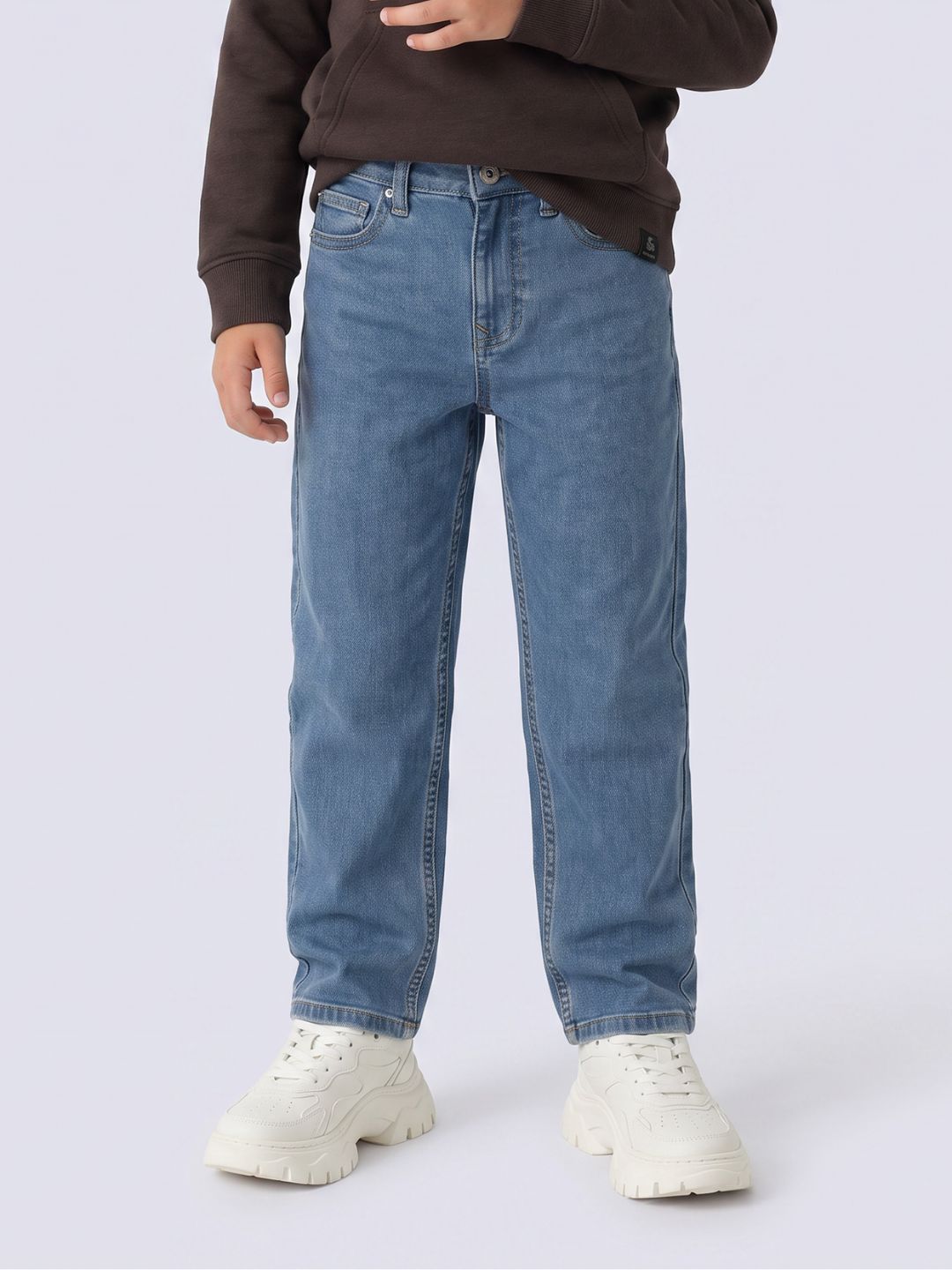 Boys Blue Washed Jeans - 2/3Y