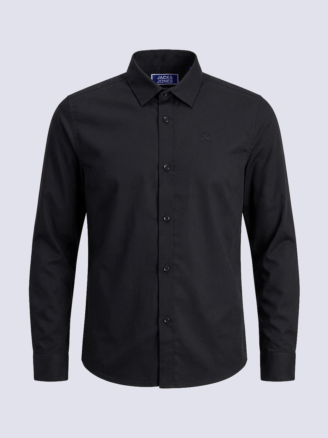 Boys Black Slim Fit Shirt