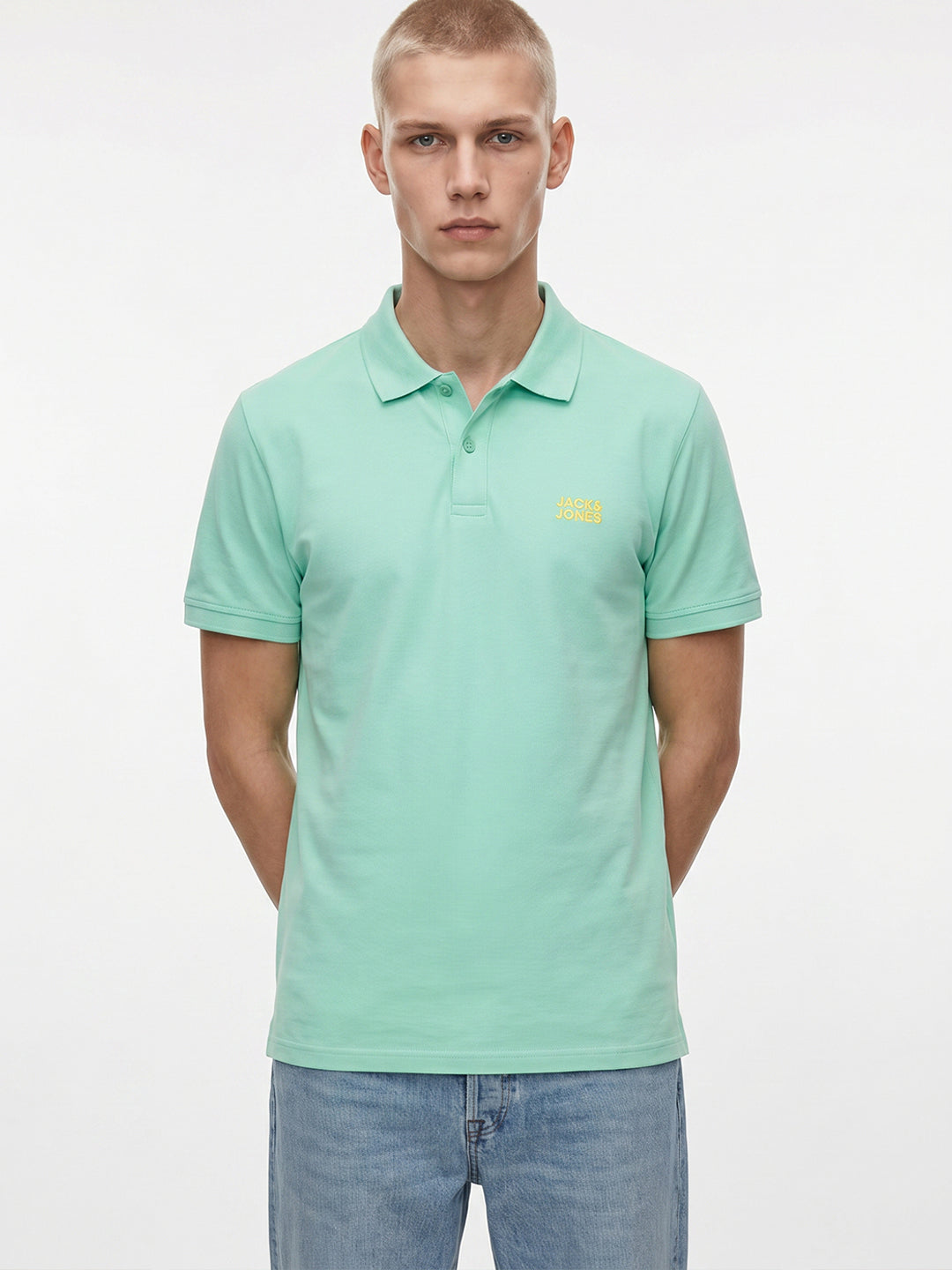 Green Cotton Polo
