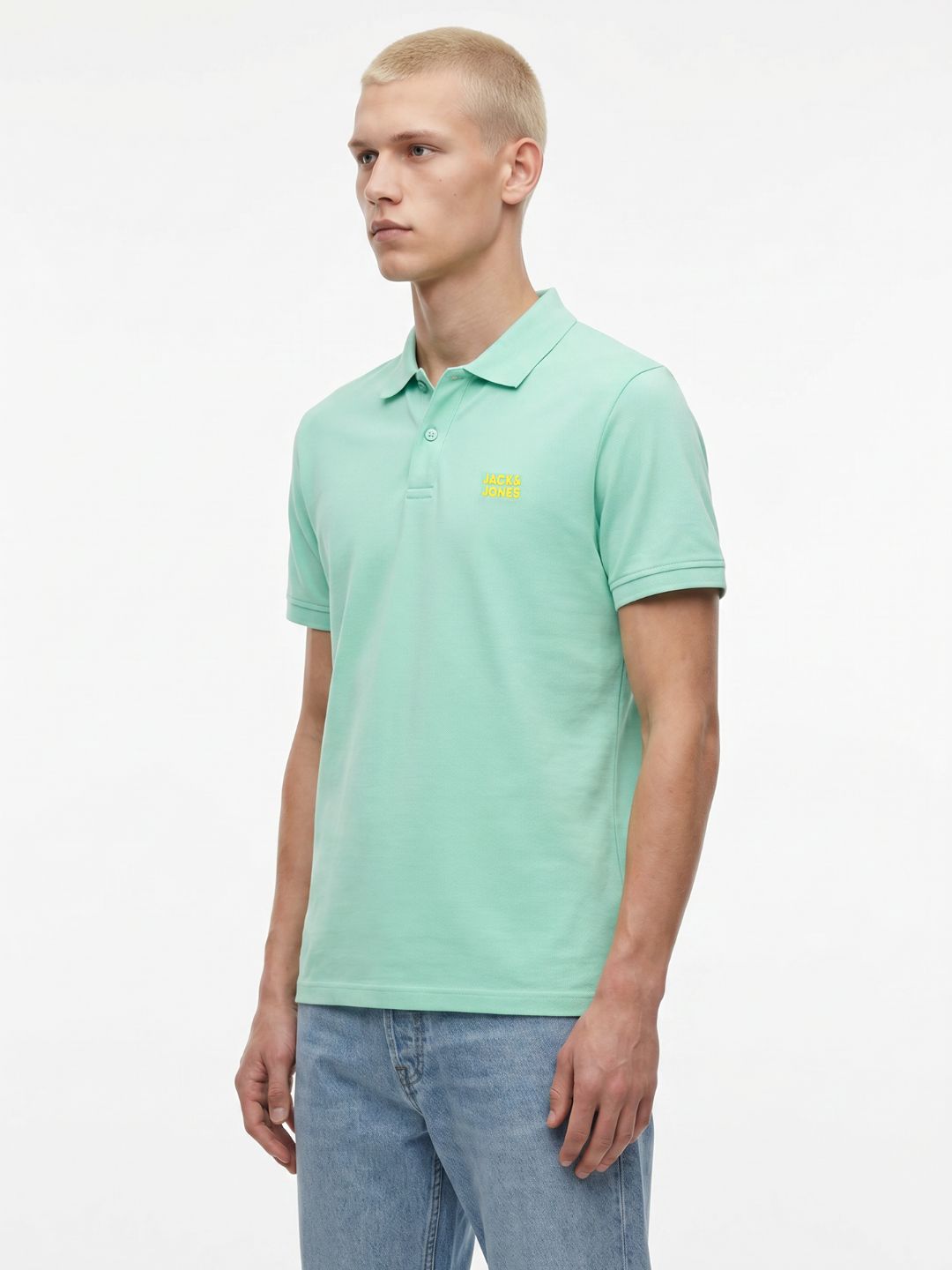 Green Cotton Polo