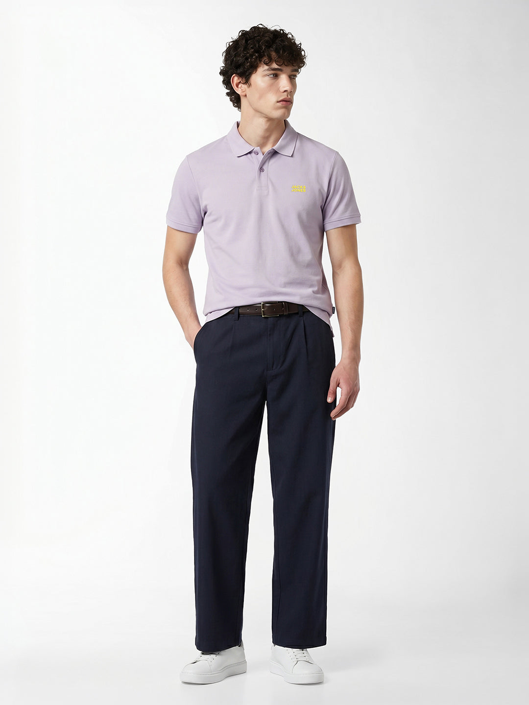 Purple Cotton Polo