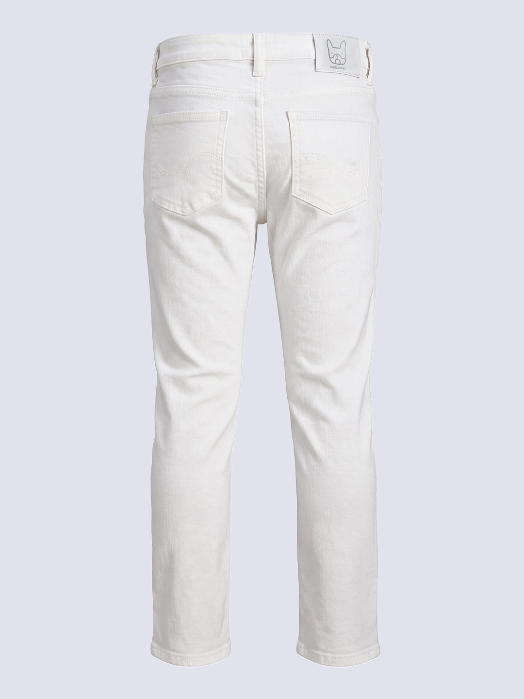 Boys White Clark Regular Fit Jeans