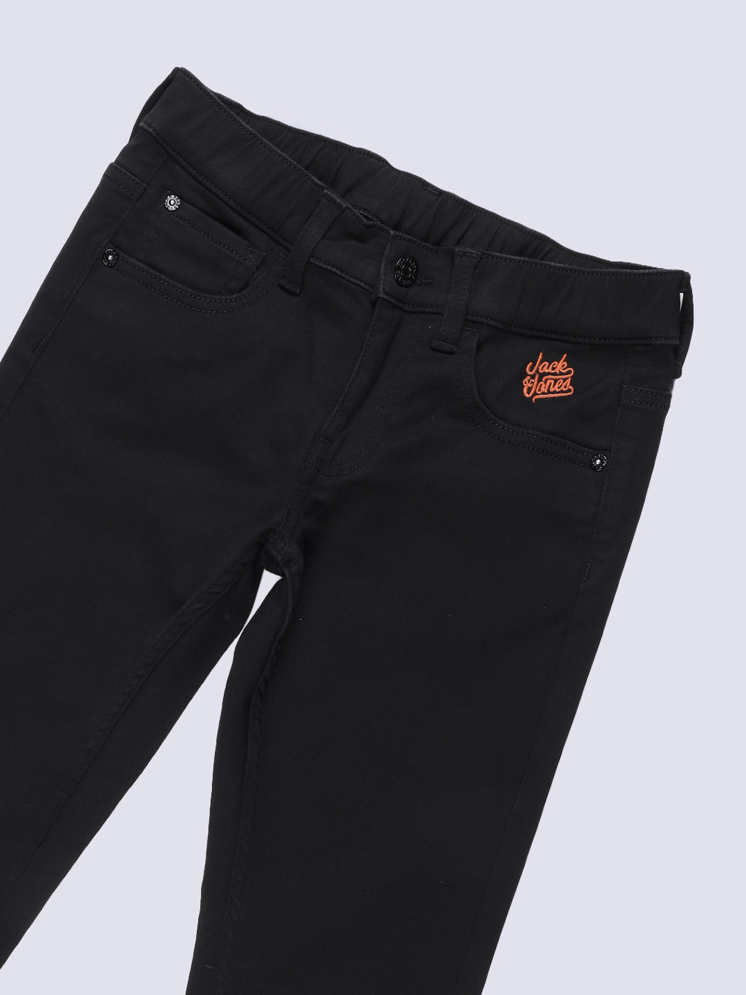 Boys Black Clark Regular Fit Jeans