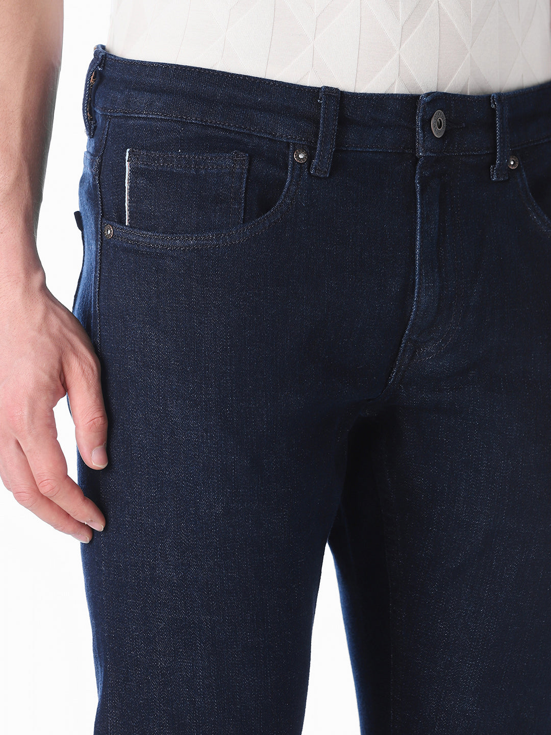 Blue clark straight Fit jeans