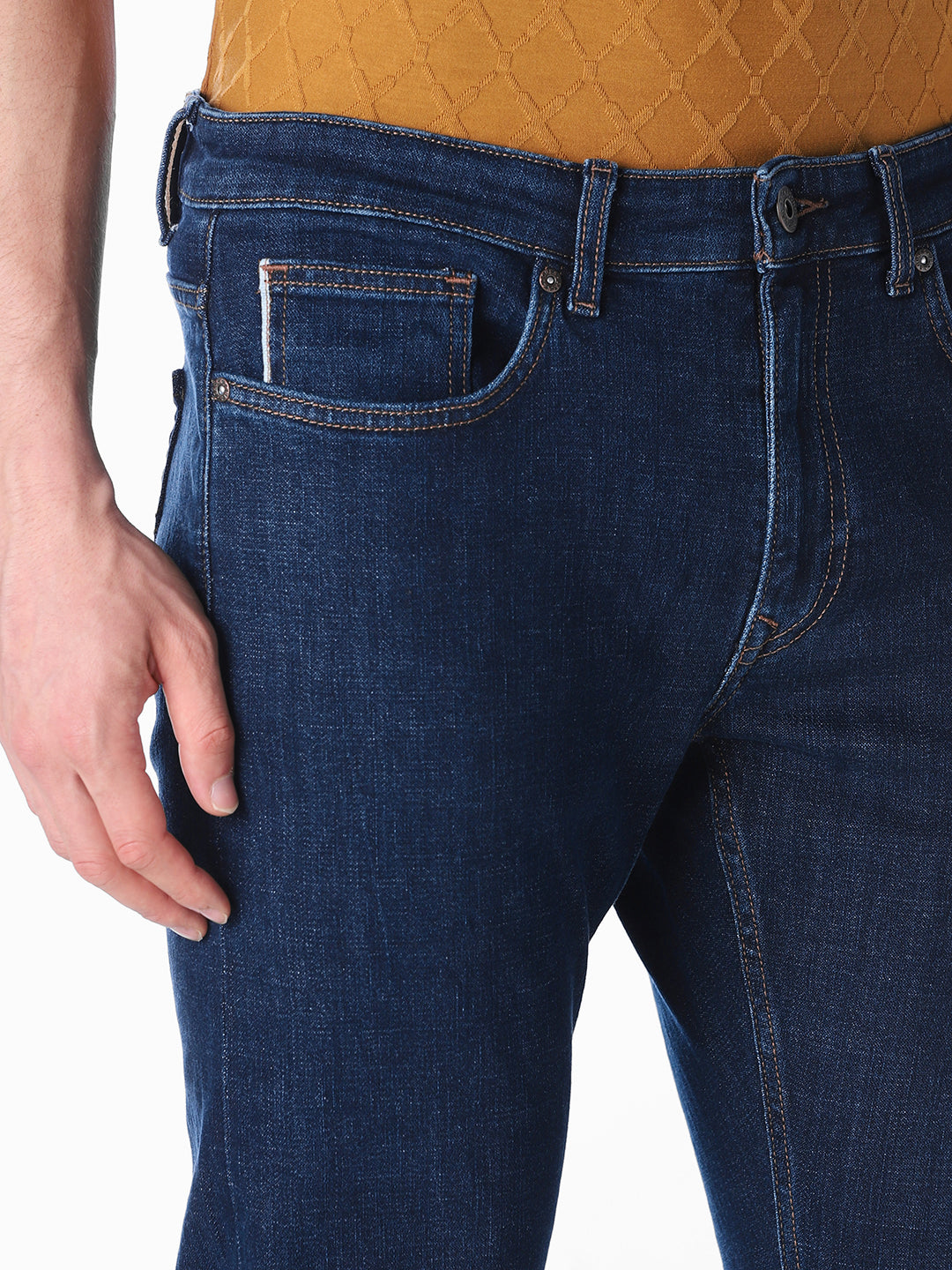 Blue clark straight Fit jeans