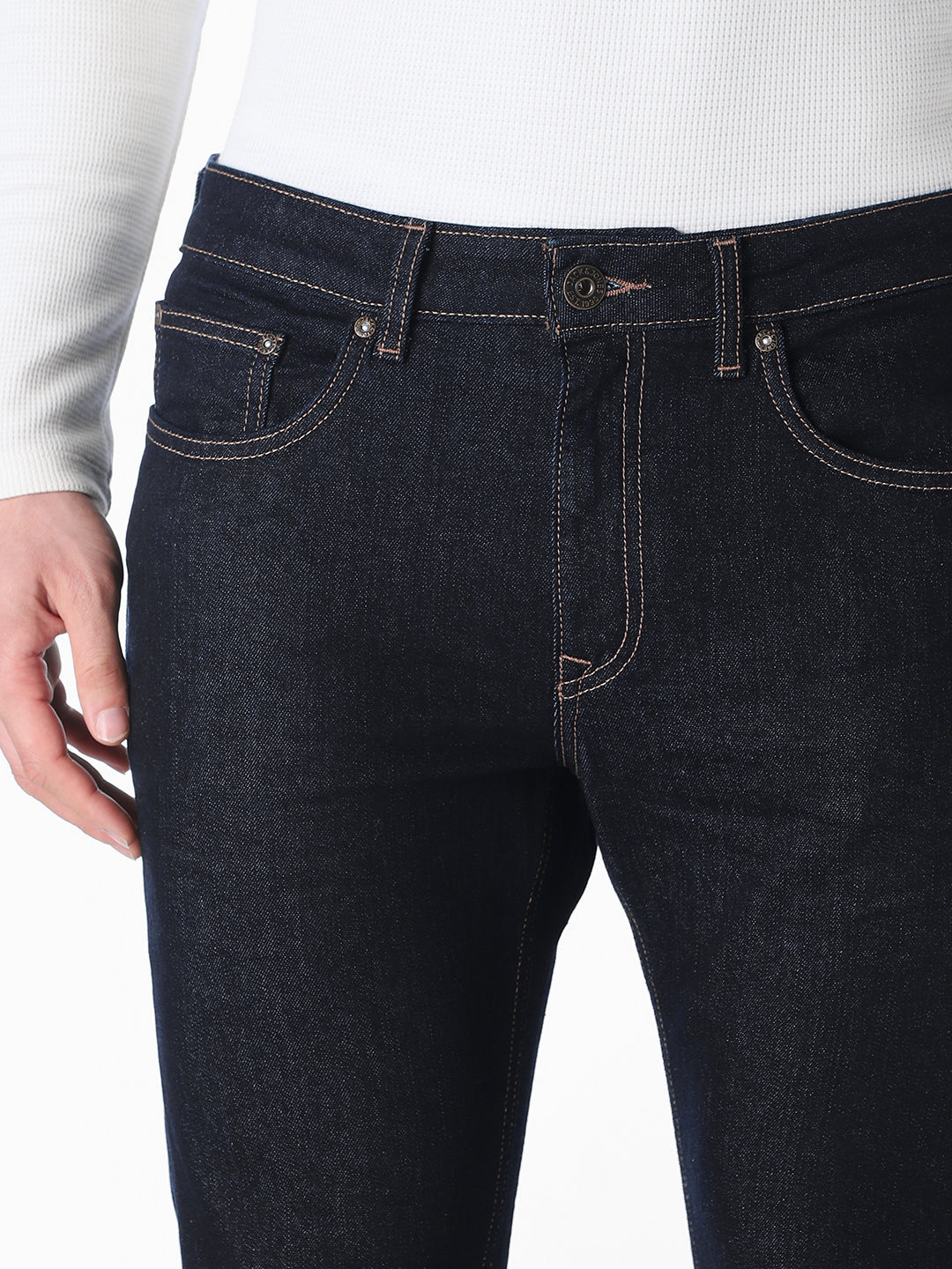 Blue clark straight Fit jeans