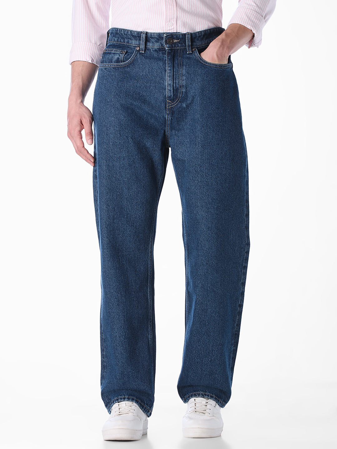 Blue dario loose Fit jeans