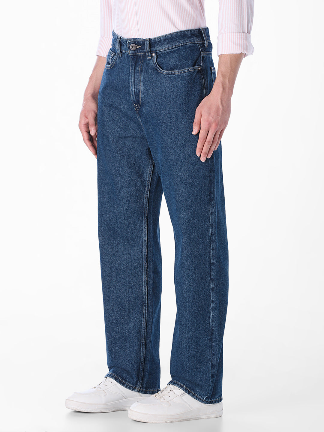 Blue dario loose Fit jeans