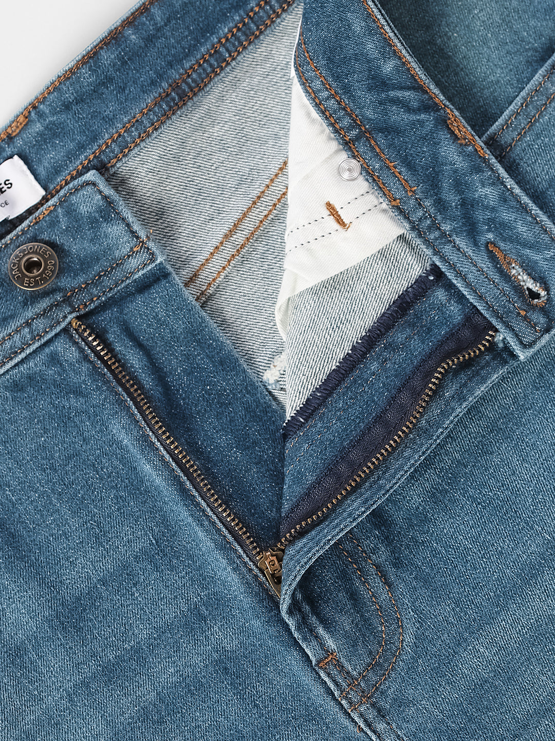Blue Barrel Loose Fit Jeans