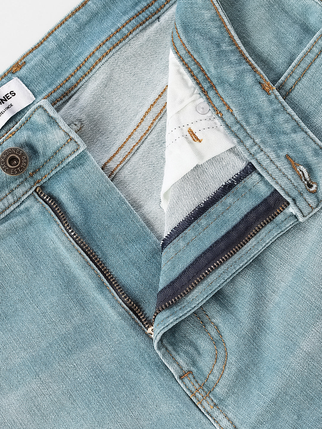 Light Blue Barrel Loose Fit Jeans