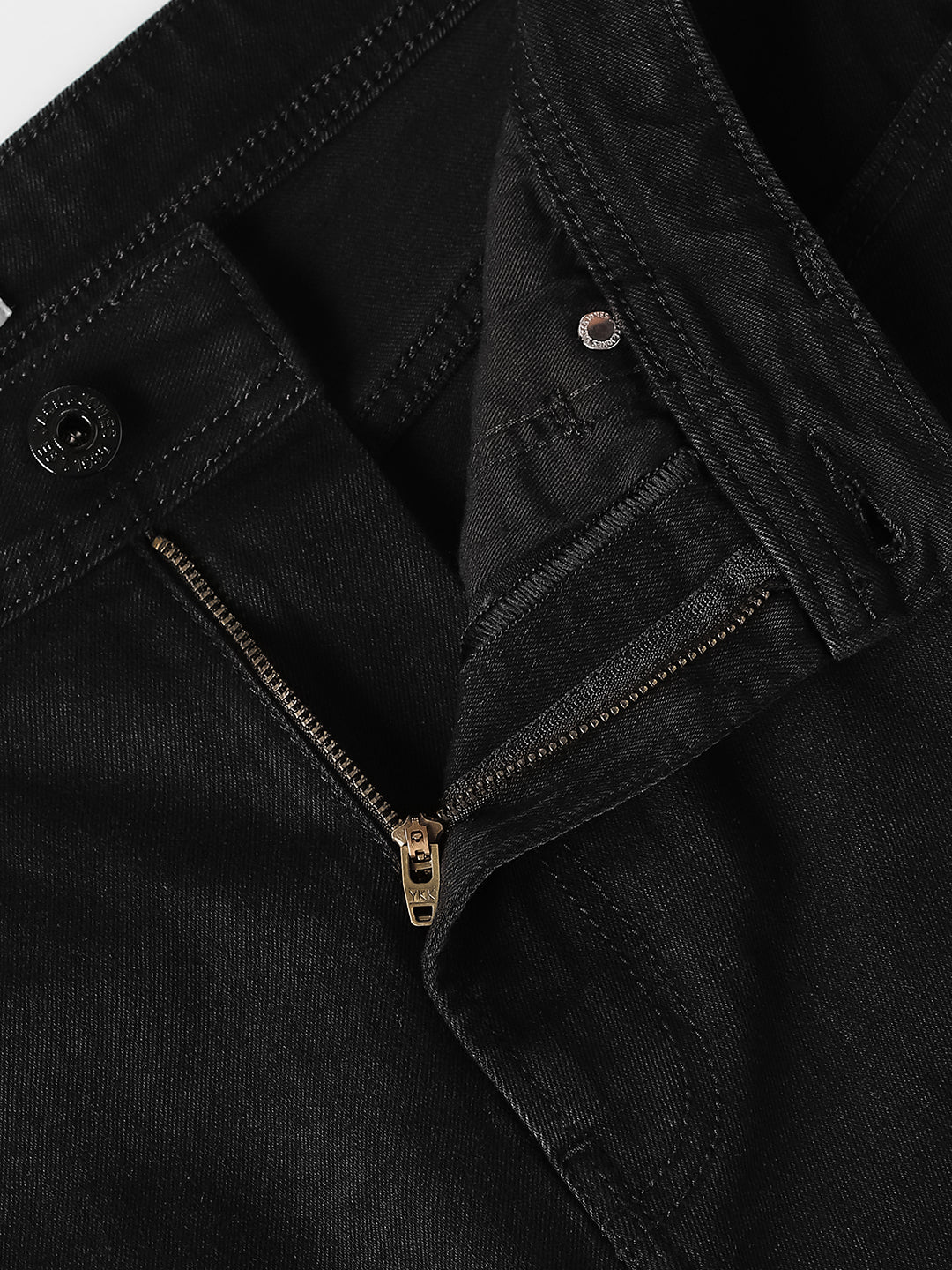 Black 5 Pocket Loose Fit Jeans