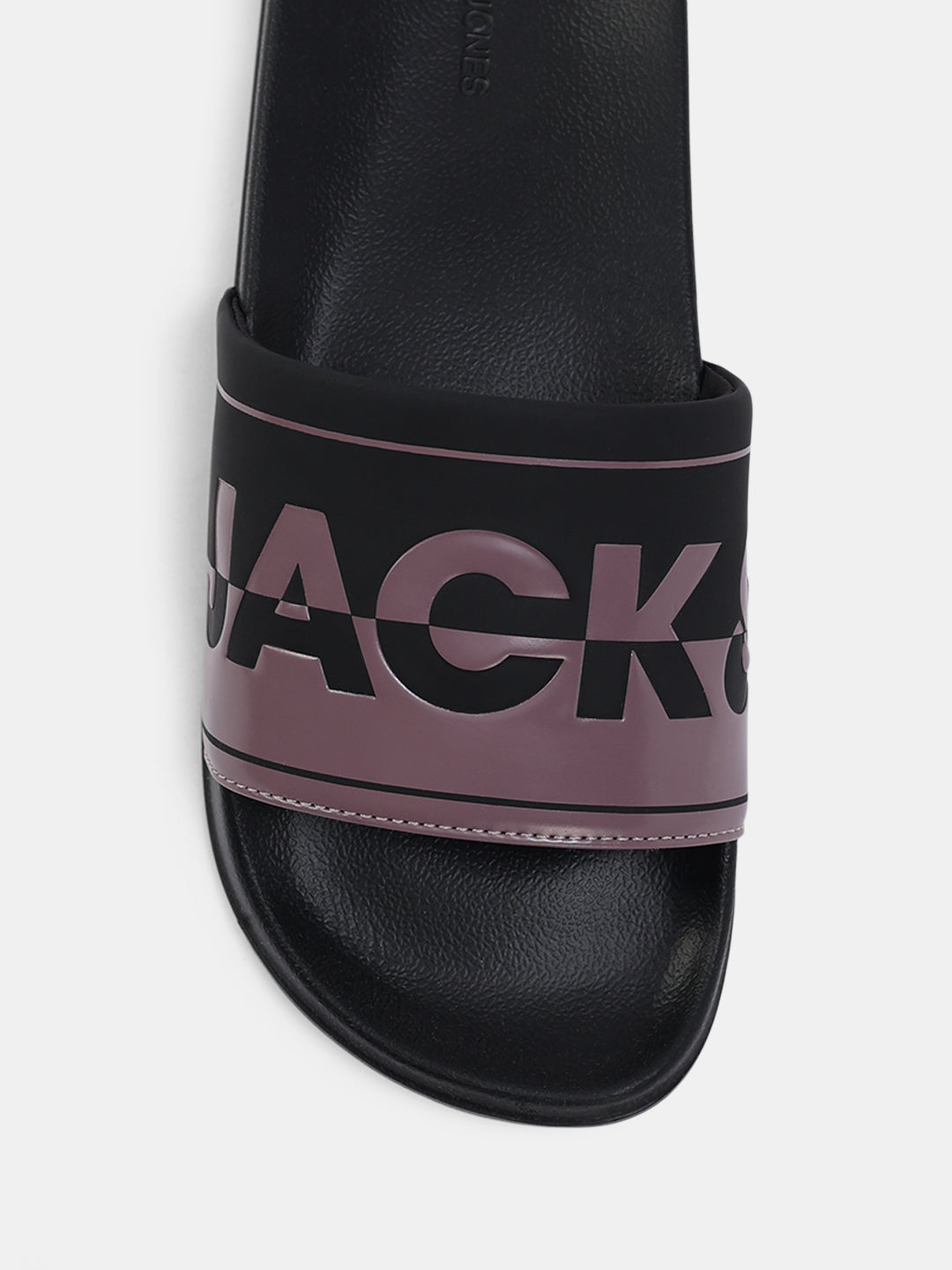 Black Printed Pool Sliders