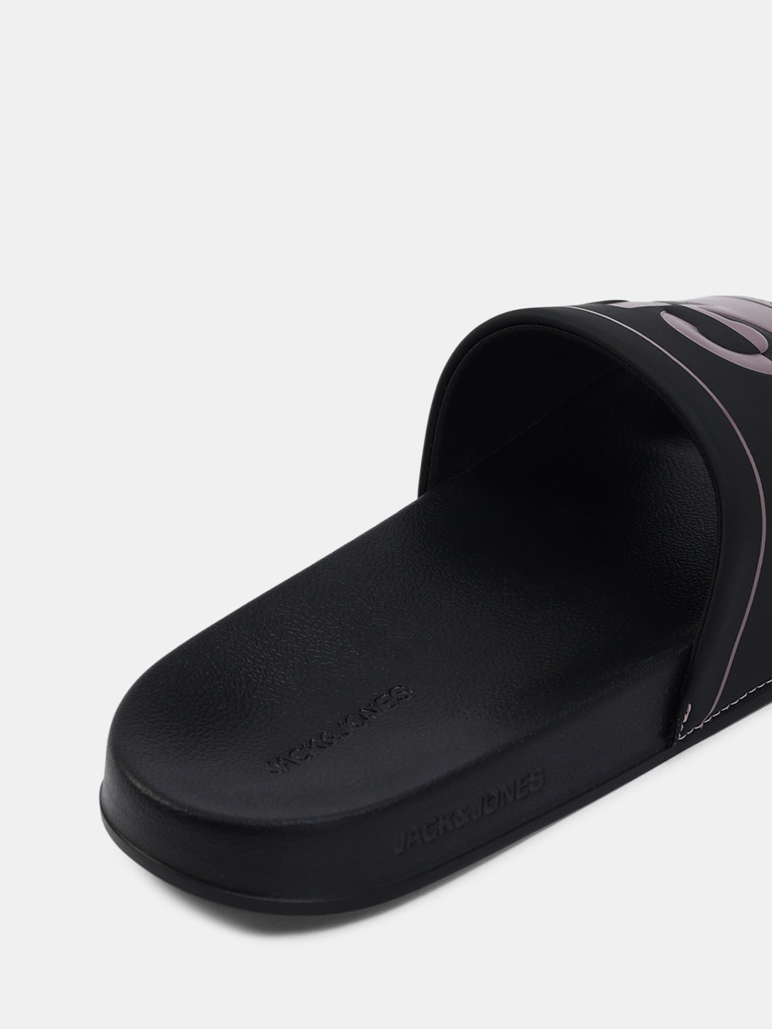 Black Printed Pool Sliders