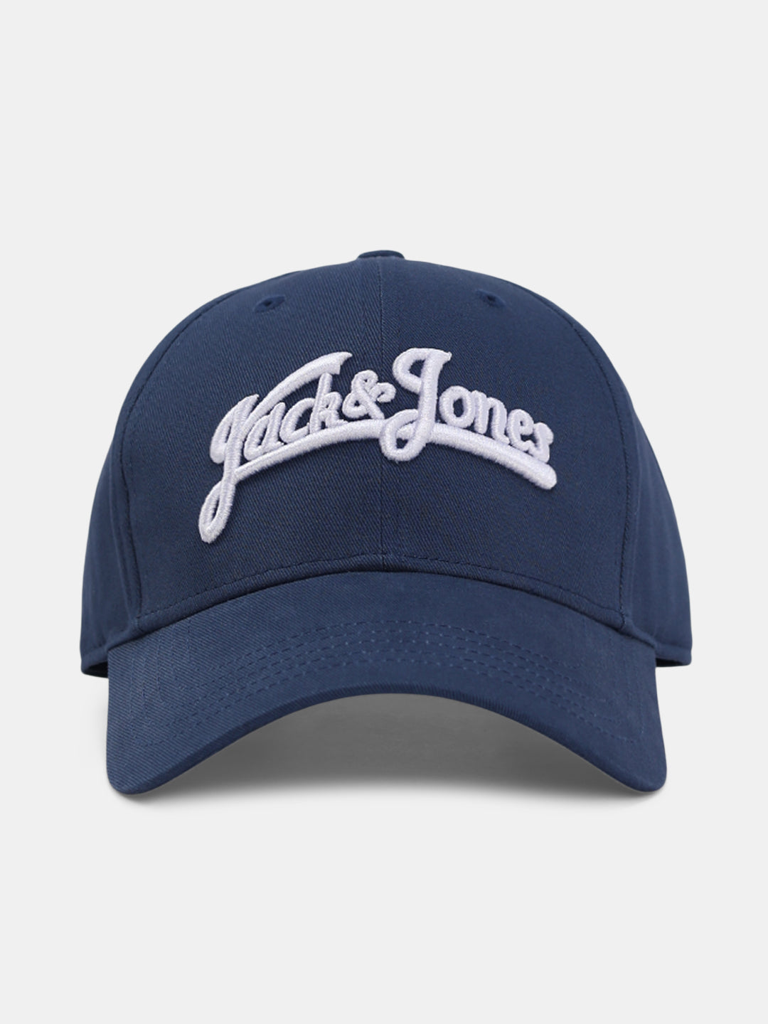 Navy Blue Printed Baseball Cap
