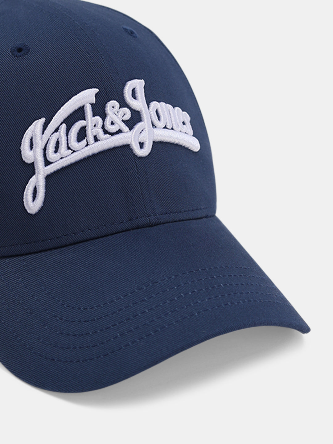 Navy Blue Printed Baseball Cap