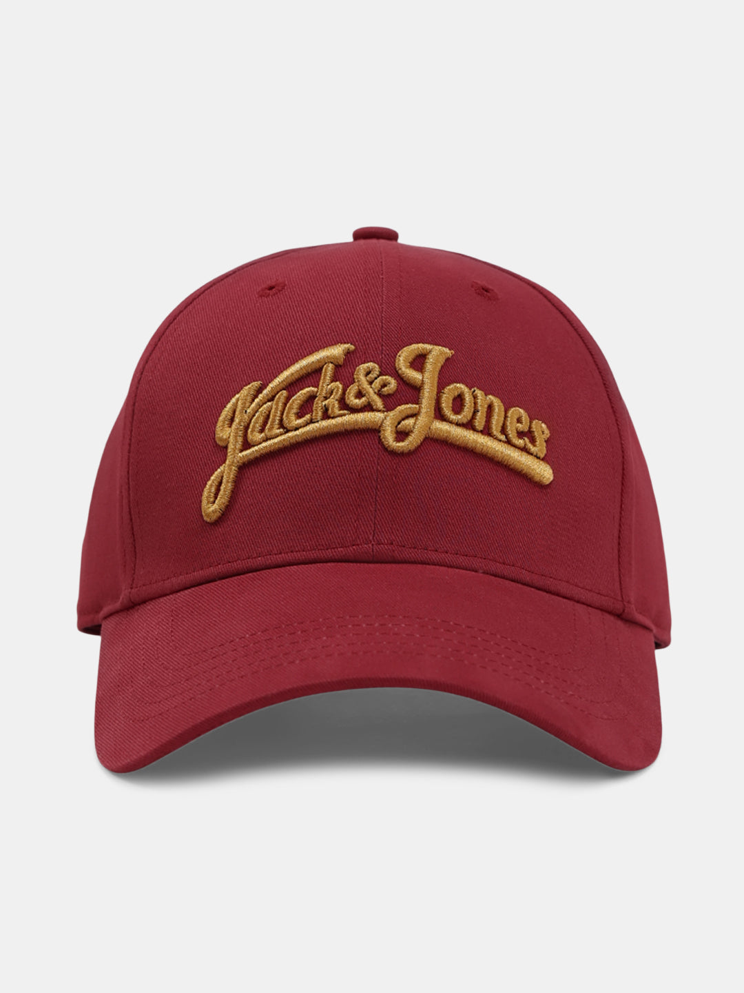 Red Printed Baseball Cap - Free Size