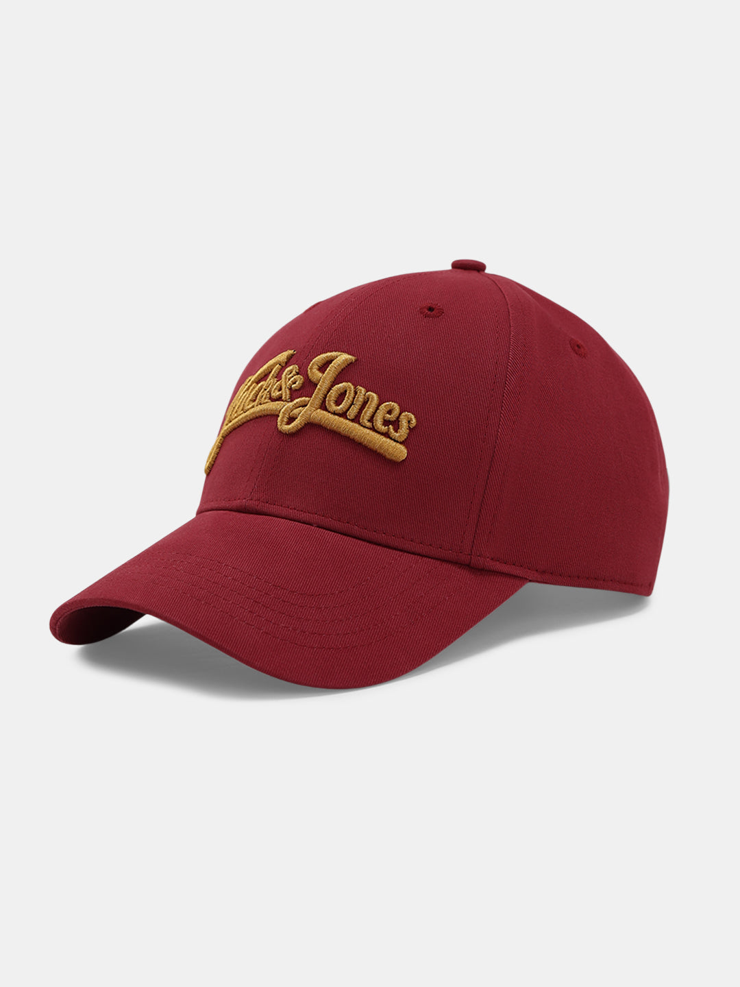 Red Printed Baseball Cap
