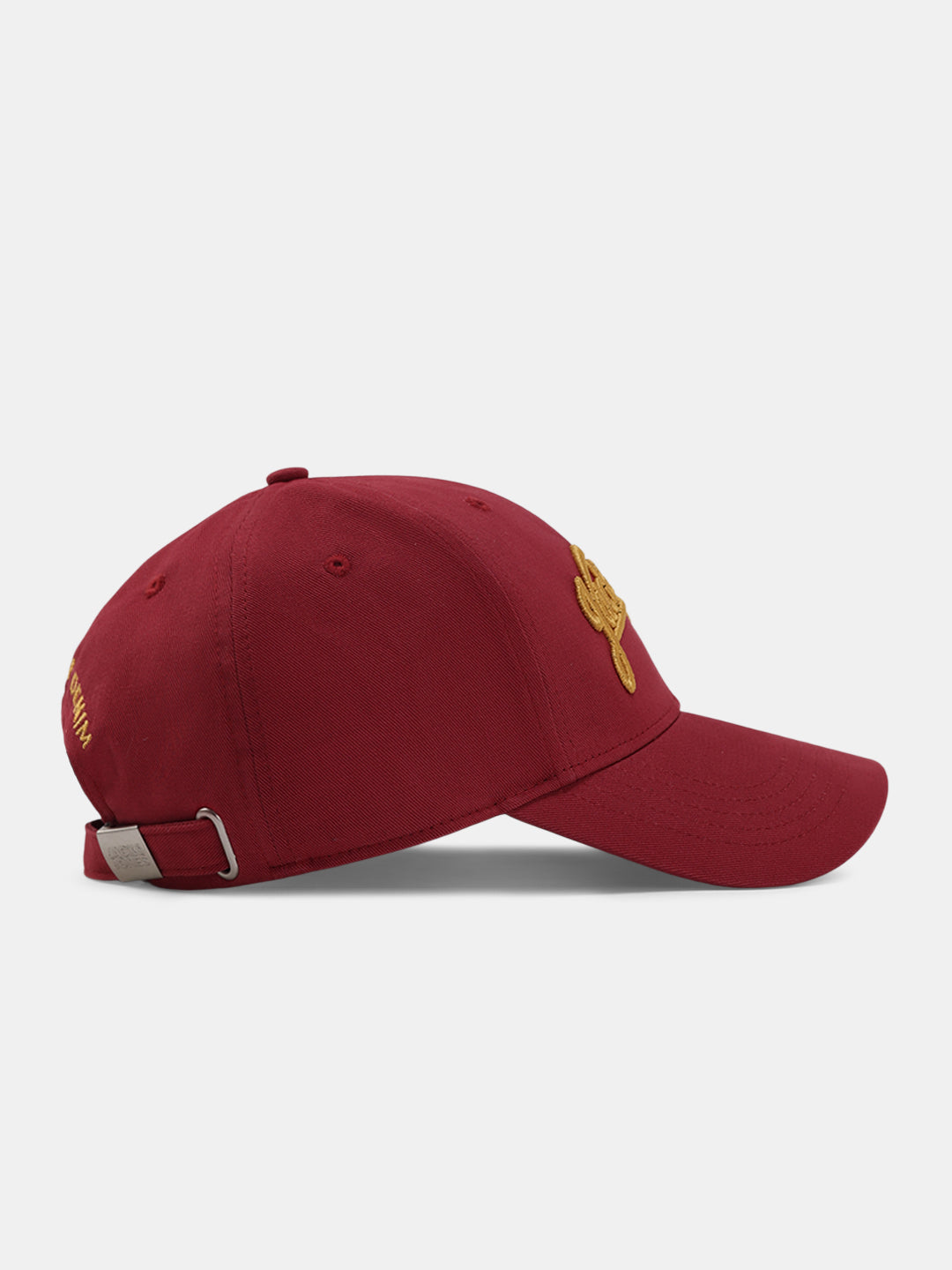 Red Printed Baseball Cap