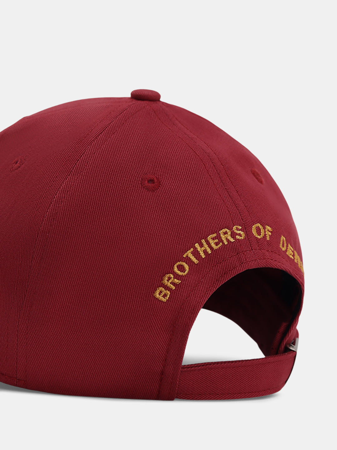 Red Printed Baseball Cap